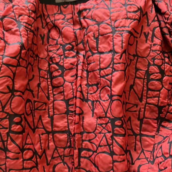 Fabulous dark gray jacket with brown zipper detail around collar and down front - Picture 10 of 16